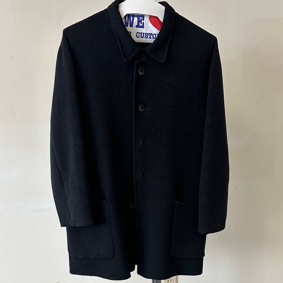 Radley Classic Black Men's Wool Coat 42 - Picture 1 of 4